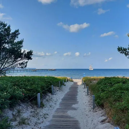 Duenenpark - Komfort Mit 1 Schlafzimmer Und Balkon Im Dachgeschoss 270 * בינץ
