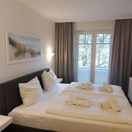 Duenenpark - Komfort Mit 1 Schlafzimmer Und Balkon Im Dachgeschoss 270 *